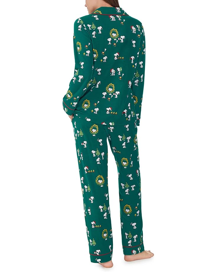 Пижамный комплект Bedhead PJs Long Sleeve Classic PJ Set, цвет Joyful Snoopy цена и фото