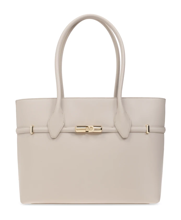 

Большая сумка шоппер Furla, бежевый