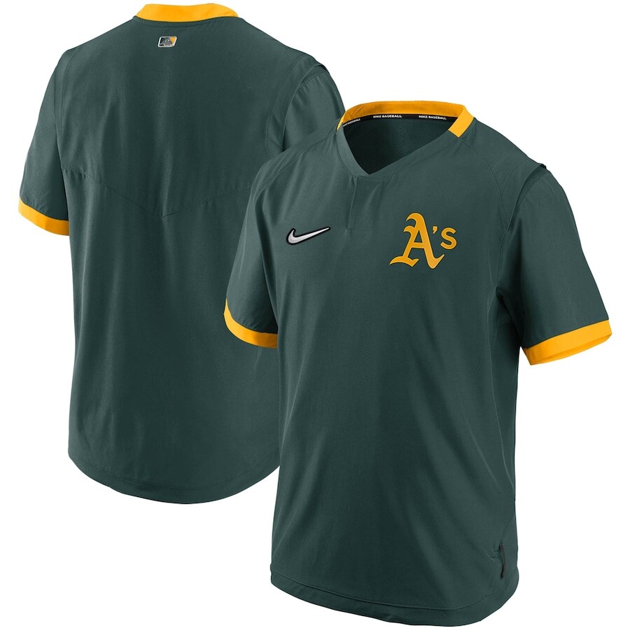 

Куртка Nike Oakland Athletics, зеленый