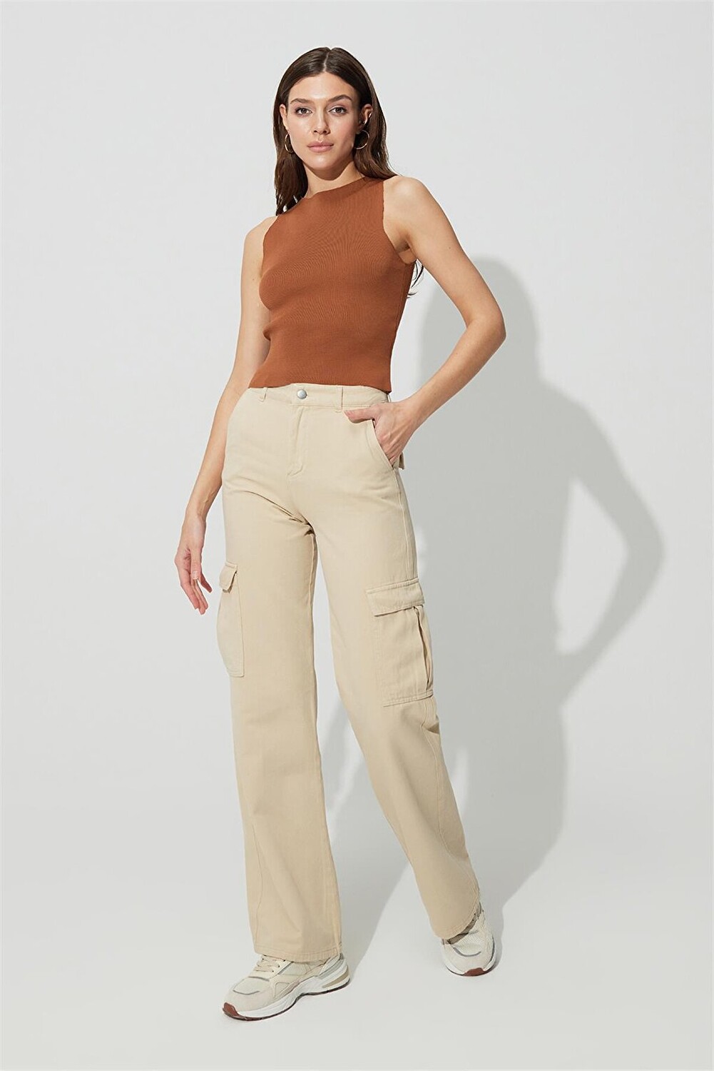 

Широкие брюки карго Stone SS23P4741TS Sherin