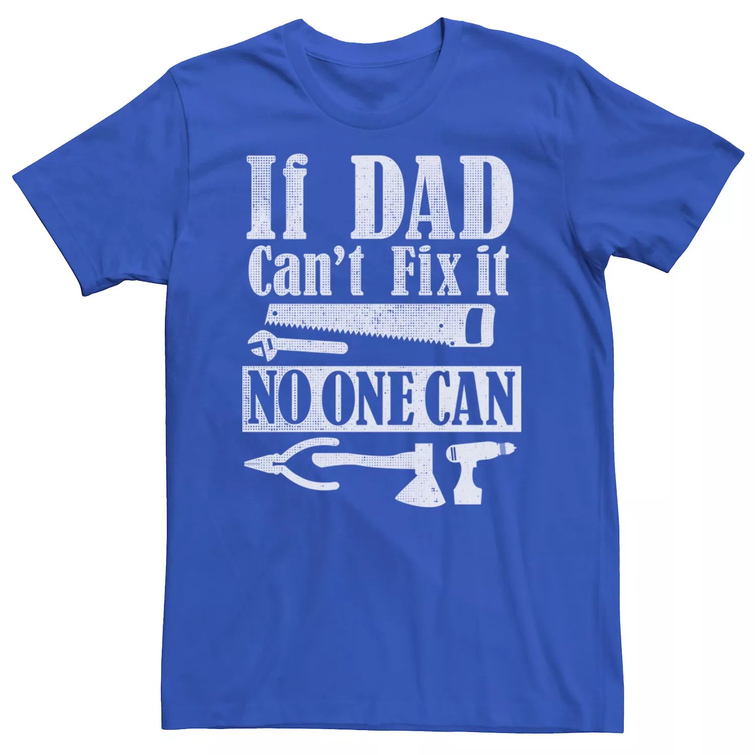 Мужская футболка «Если папа не сможет это починить, никто не сможет» Licensed Character