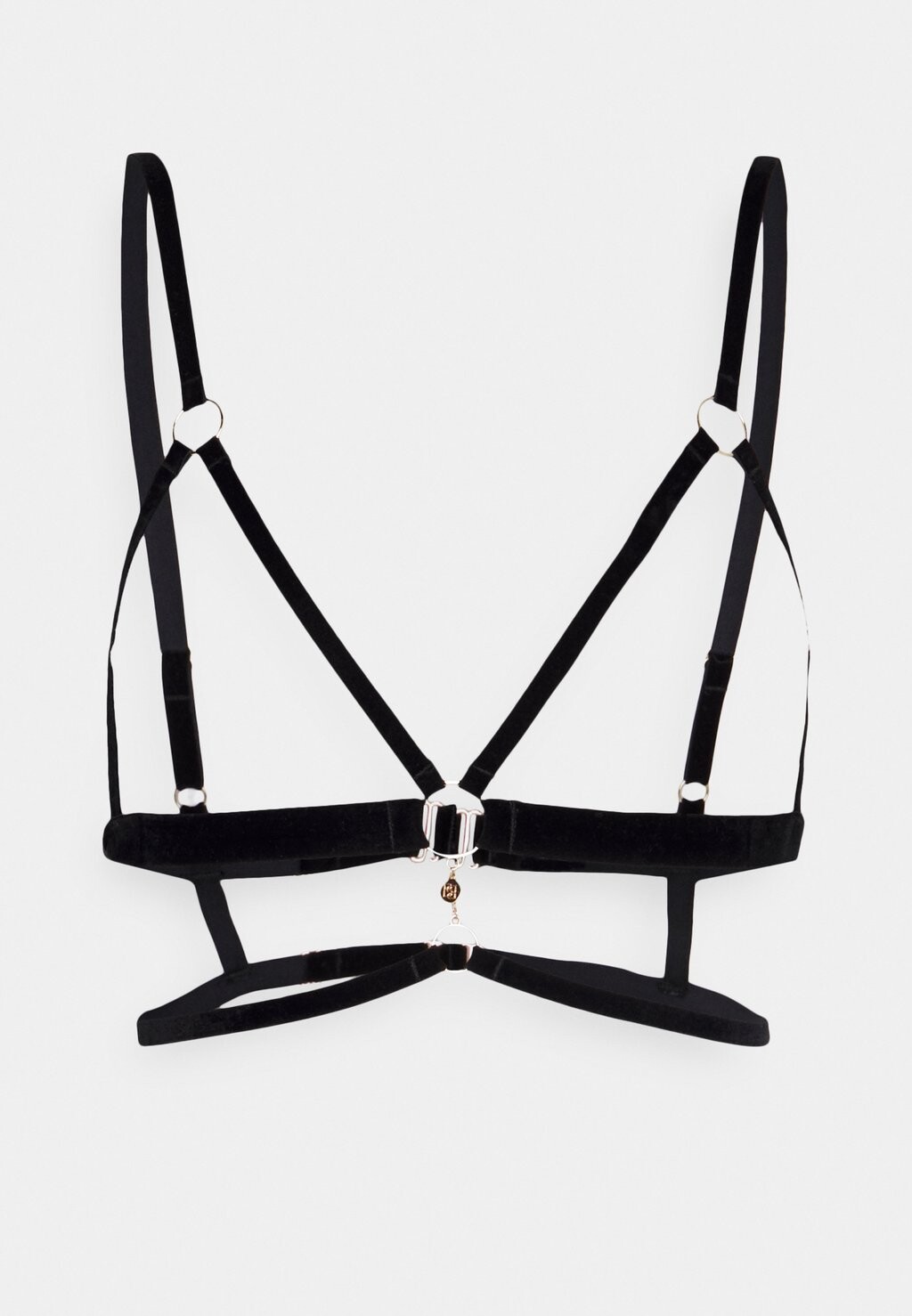 

Бюстгальтер треугольные SIMONE OPEN SOFT BRA Bluebella, черный/золотой