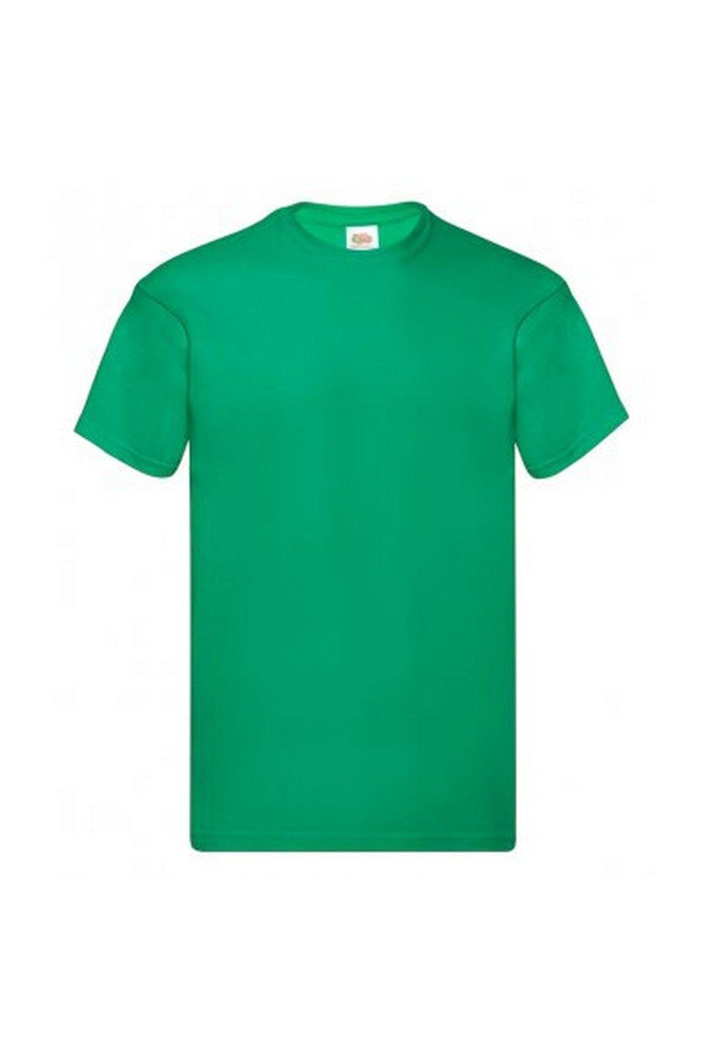 Оригинальная футболка с коротким рукавом Fruit of the Loom, зеленый