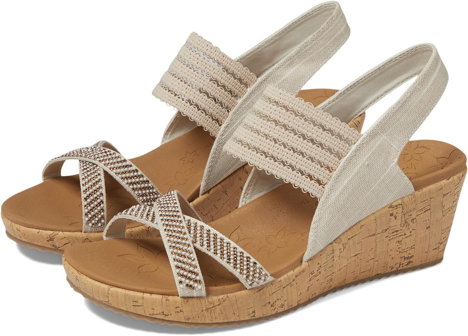 

Сандалии SKECHERS Beverlee - Fancy Sips, цвет Natural