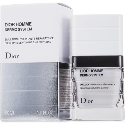 Homme Dermo System увлажняющая эмульсия для восстановления результатов 50 мл, Dior тонизирующая увлажняющая эмульсия dior dermo system 50 мл