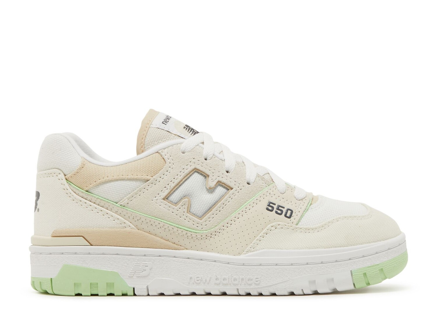 Кроссовки New Balance Wmns 550 'Turtledove Green Aura', кремовый