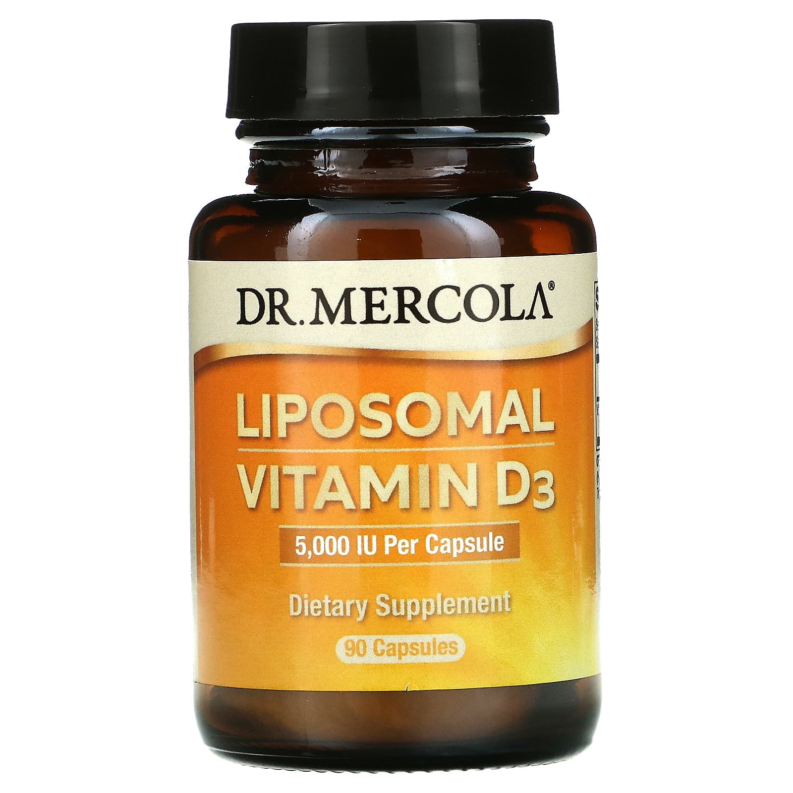 Dr. Mercola липосомальный витамин D3 5000 МЕ 90 капсул