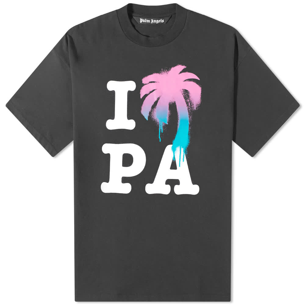 

Футболка Palm Angels I Love PA Palm, мультиколор