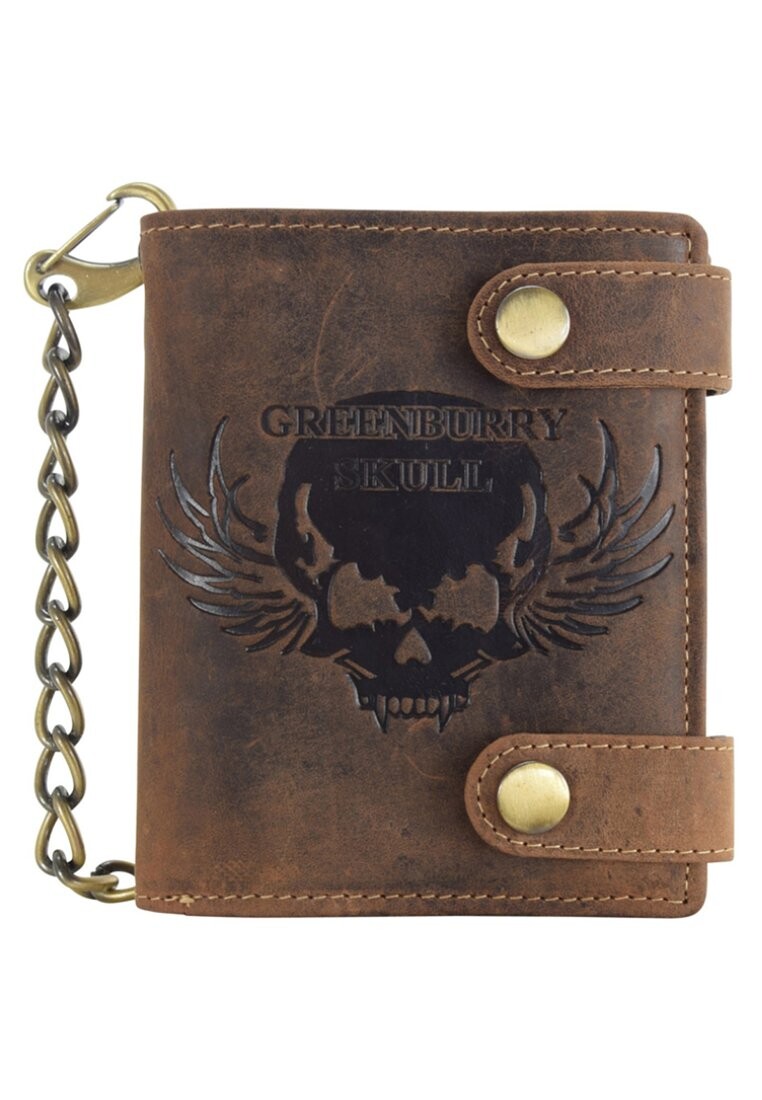 

Кошелек VINTAGE SKULL Greenburry, цвет brown