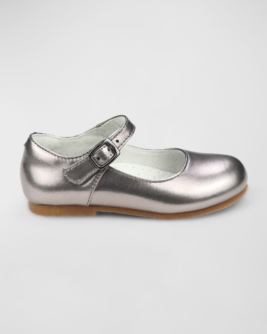 

Туфли без каблуков Rebecca Mary Jane для девочек, для малышей/малышей/детей L'Amour Shoes