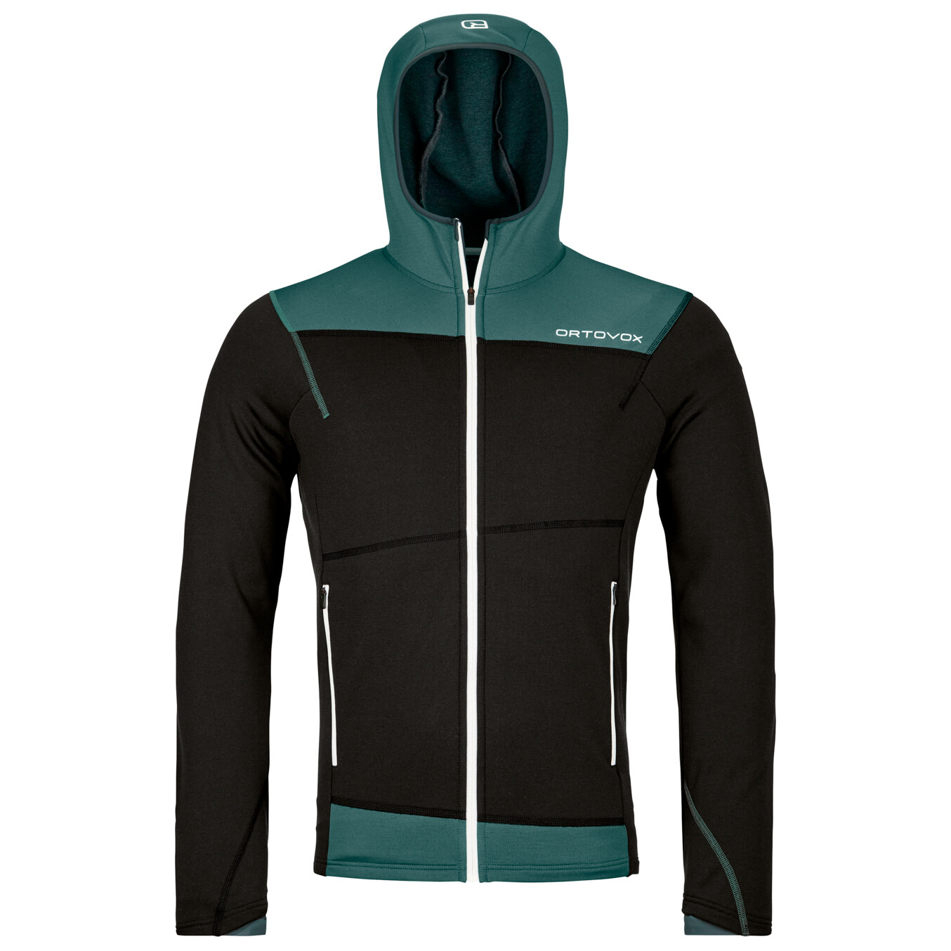 

Флисовая жилетка Ortovox Fleece Light Hoody, цвет Black Raven