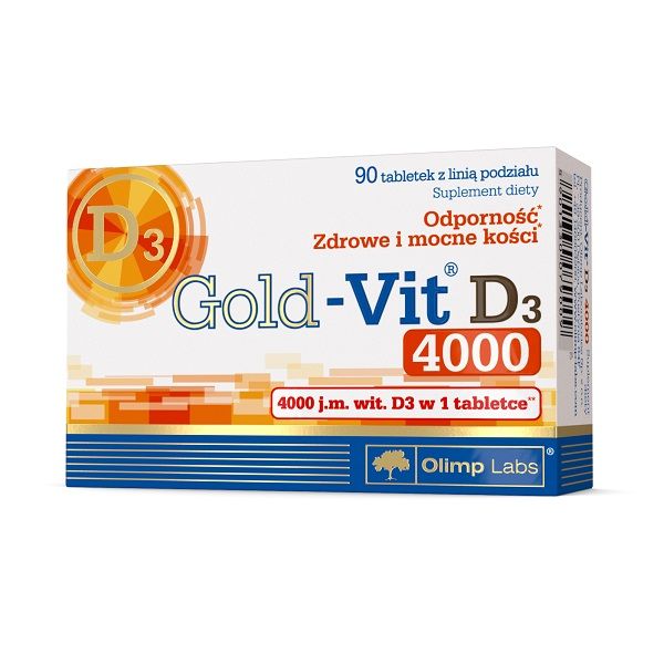 Olimp Gold-Vit D3 4000 витамин D3 в капсулах, 90 шт. replesta витамин d3 холекальциферол с натуральным апельсином 50 000 ме 4 жевательных пластинки