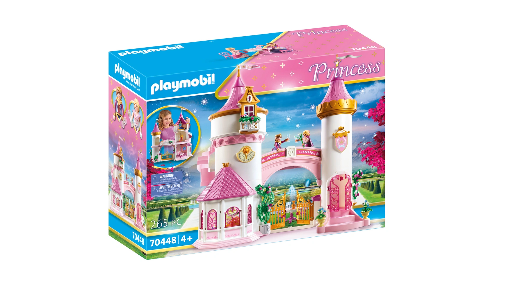 Принцесса замок принцессы Playmobil конструктор playmobil 70819 сад принцессы