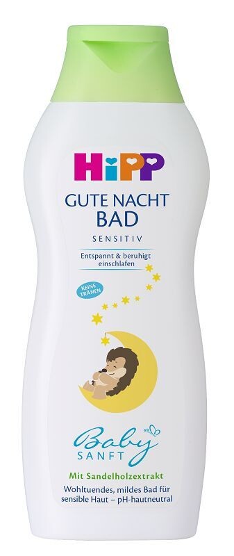

Hipp Na Dobranoc жемчужная ванна для детей, 350 ml