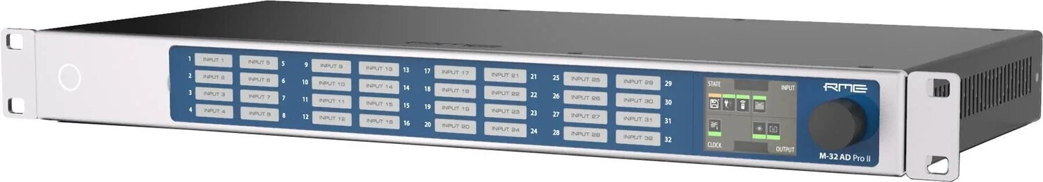 

Новый 32-канальный цифро-аналоговый преобразователь RME M-32 DA Pro II AVB