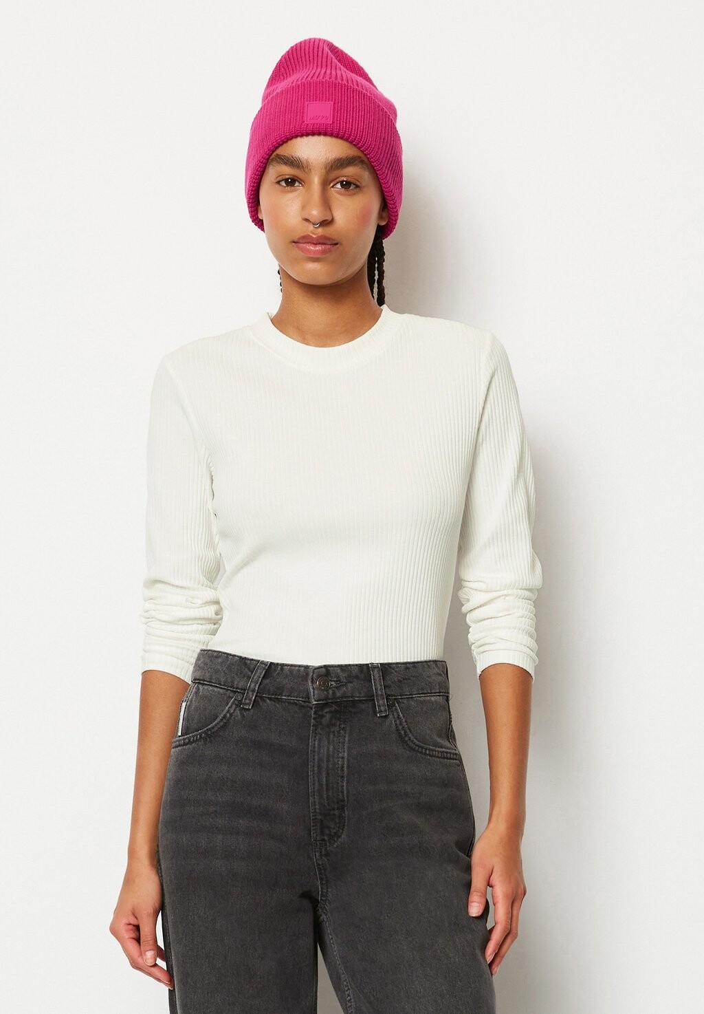 

Блузка с длинными рукавами Marc O'Polo DENIM, белый