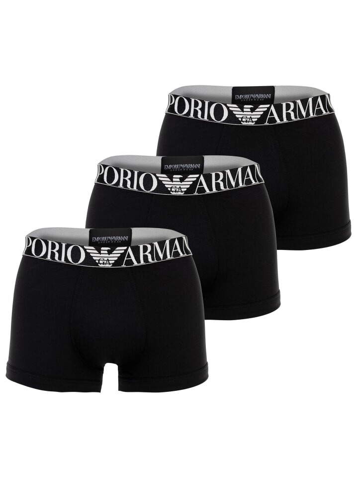 

Боксерские трусы Emporio Armani, черный