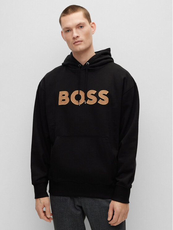 

Толстовка оверсайз Boss, черный