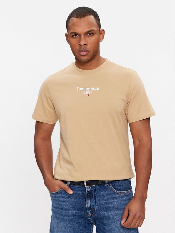 

Футболка стандартного кроя Tommy Jeans, бежевый