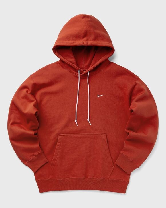 

Худи Nike Solo Swoosh Fleece Pullover Hoodie, цвет dragon red/white