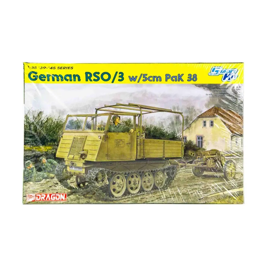 

Немецкий RSO/3 с 5cm Pak 38, Dragon Models - '39 to '45 Series - Germany (1:35)