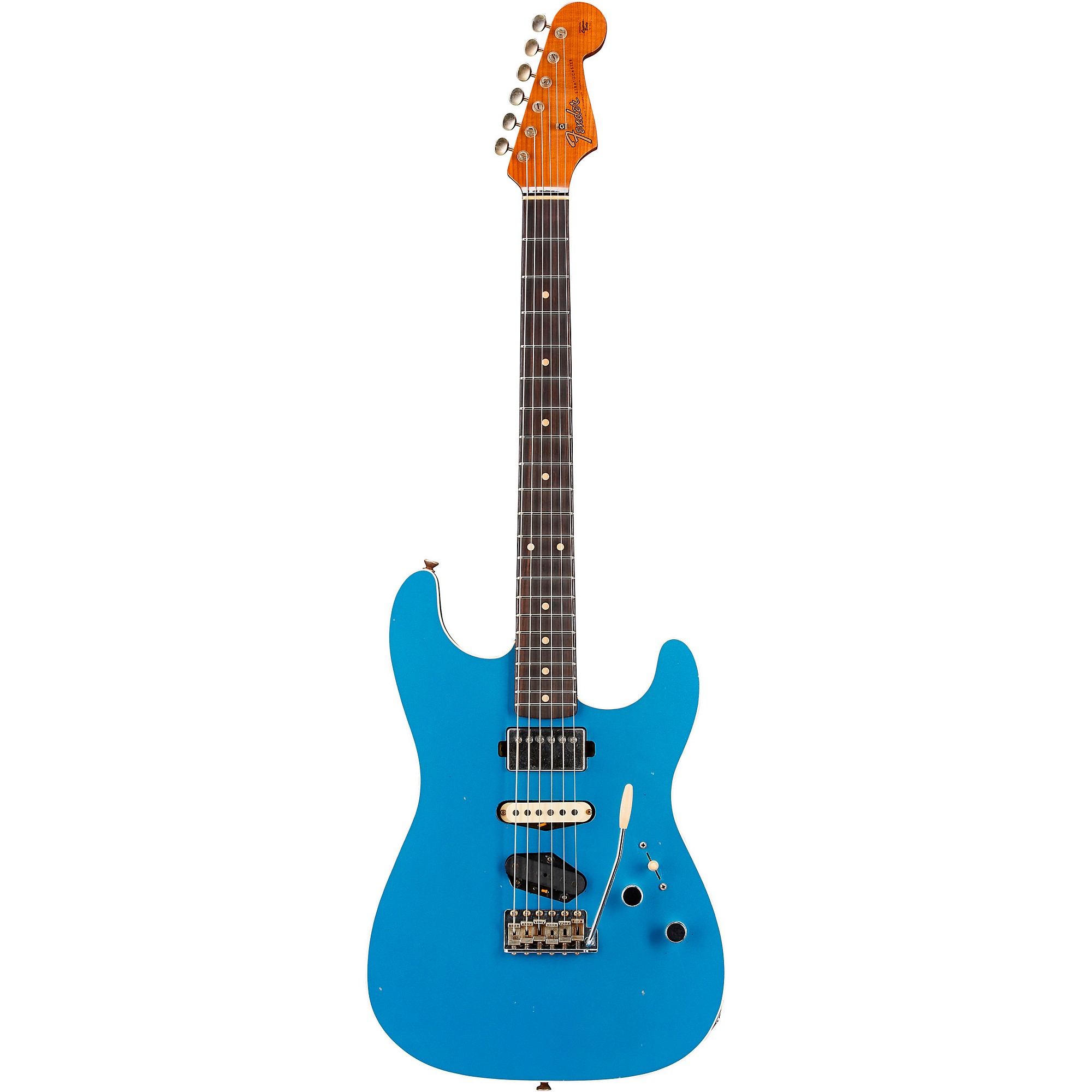 Fender Custom Shop Дилер Select Stratocaster HST Journeyman Электрогитара Aged Lake Placid Blue дилер