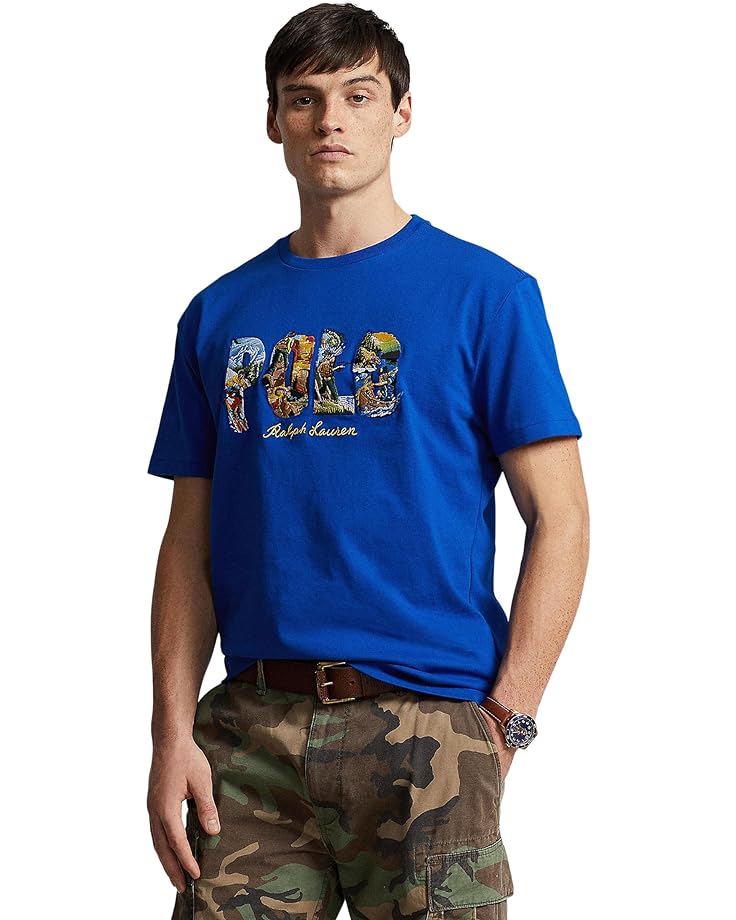 

Футболка Polo Ralph Lauren Classic Fit Logo Jersey, цвет Sapphire Star