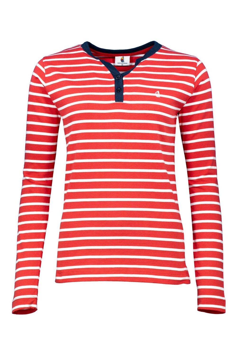 

Рубашка Wind Sportswear Langarm Shirt gestreift, красный