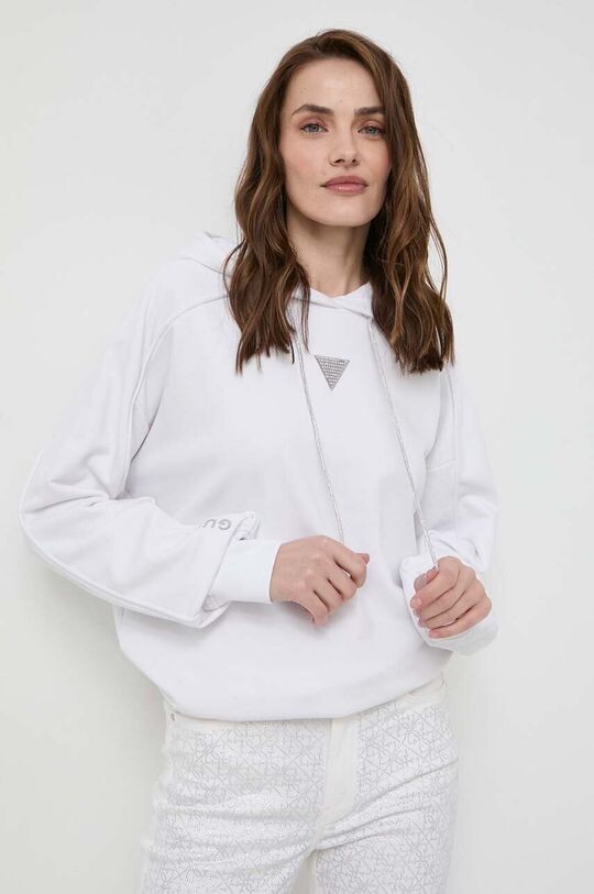 

Толстовка с капюшоном Guess, белый