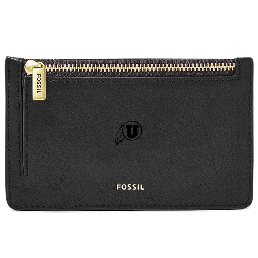 

Картхолдер Fossil Utah Utes, черный