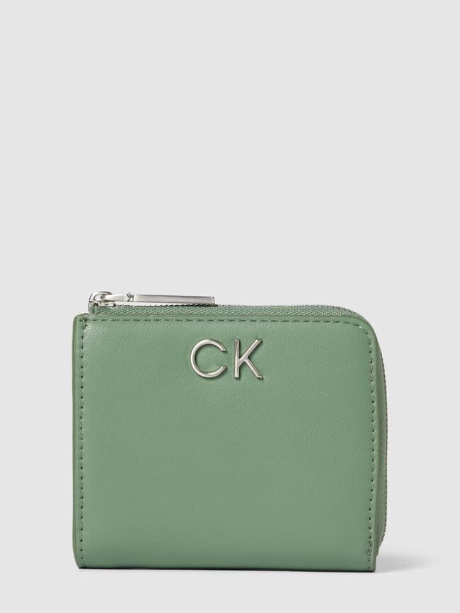 

Кошелек в однотонном дизайне Calvin Klein, мятный