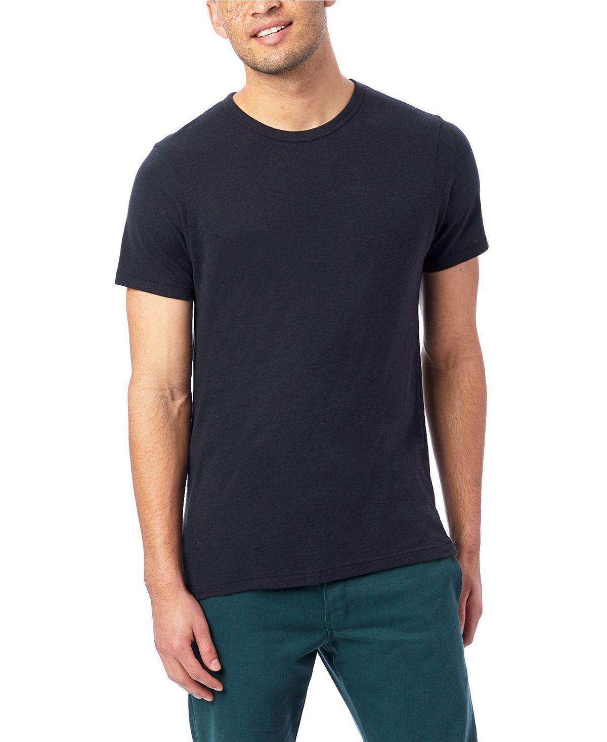 Мужская футболка из эко-джерси с круглым вырезом Alternative Apparel фото