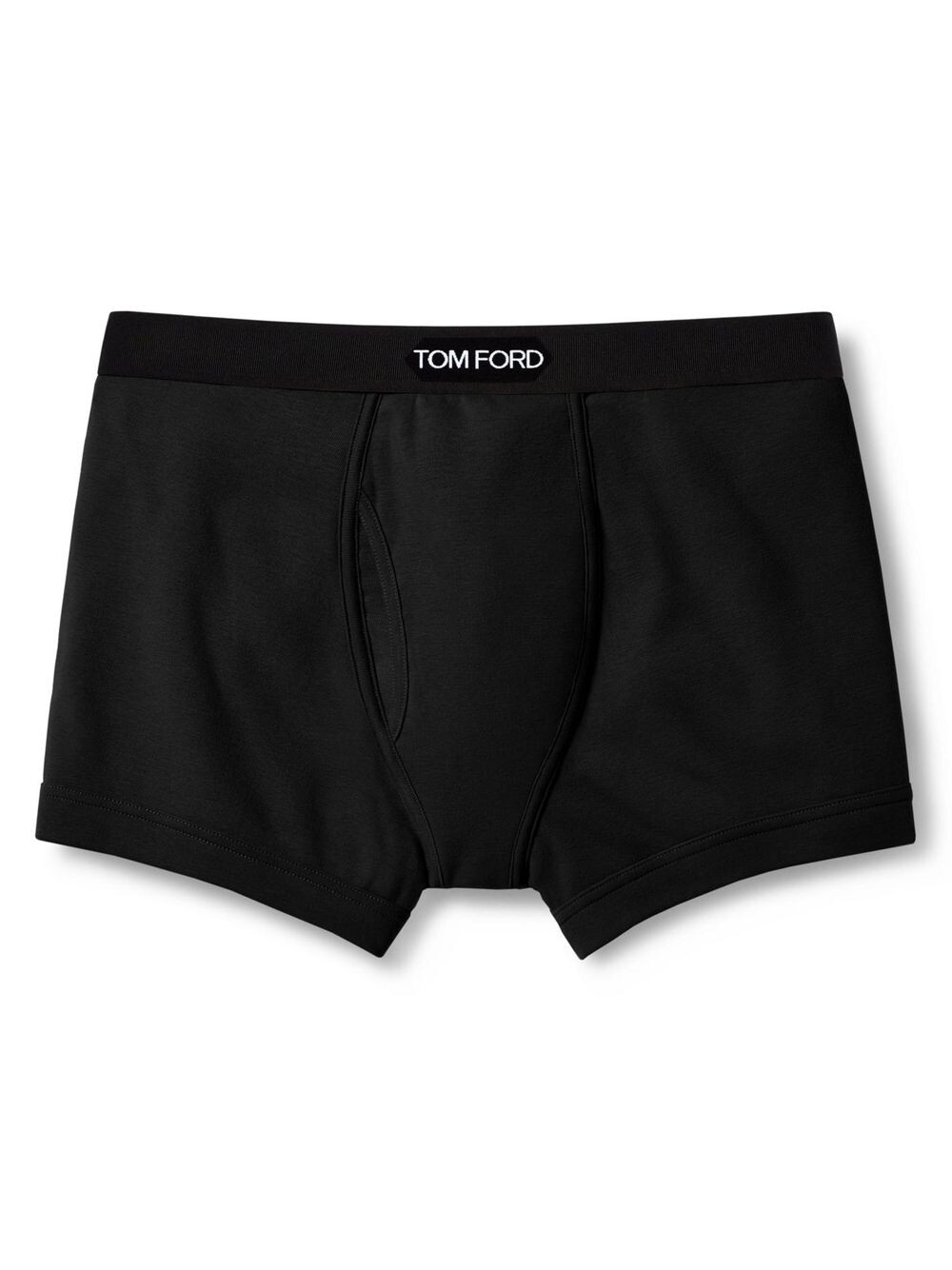 

Трусы-боксеры из эластичного хлопка с логотипом Tom Ford, черный
