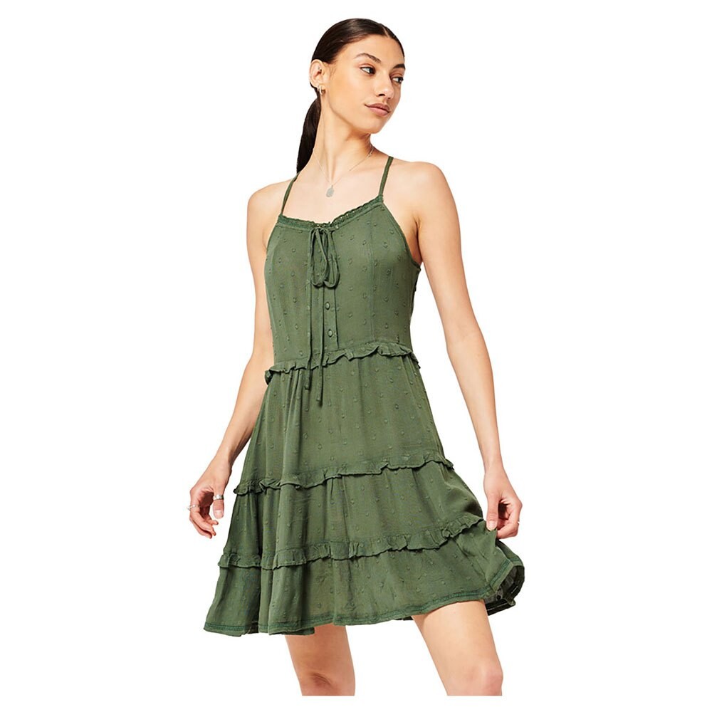 

Платье Superdry Vintage Broderie Cami, зеленый