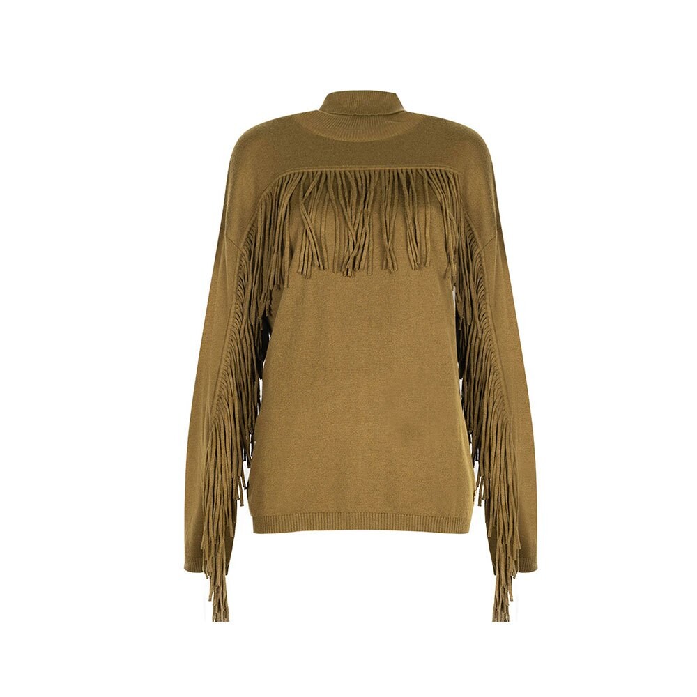 

Свитер Trussardi High Neck, зеленый