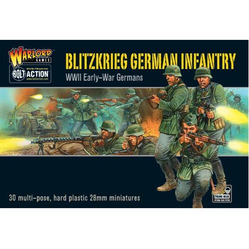 Фигурки Blitzkrieg! German Infantry Warlord Games blitzkrieg anthology