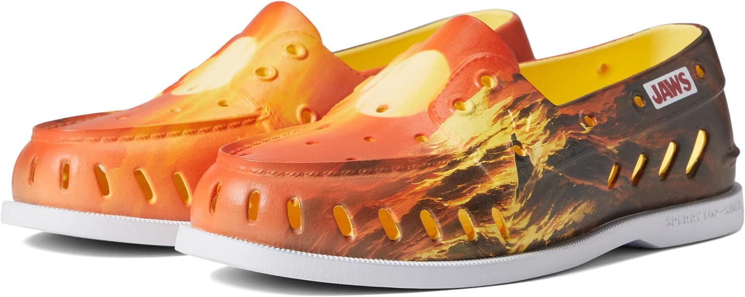 Лоферы Sperry X Jaws Authentic Original Float Sperry, цвет Orange Multi