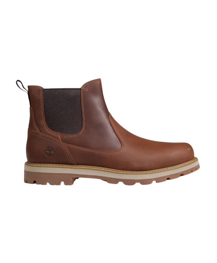 

Кожаные мужские ботинки на резиновой подошве Timberland, коричневый