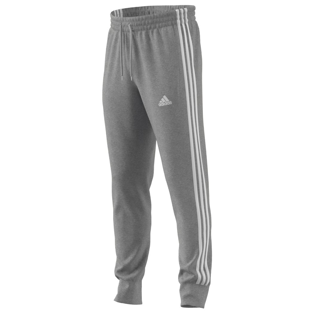 

Тренировочные брюки Adidas 3 Stripes FT TC, цвет Medium Grey Heather/White