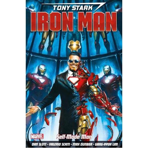 Книга Tony Stark: Iron Man Vol. 1: Self-Made Man (Hardback) 1 6 scale iron man tony nano reactor glasses for tony stark diy st020 at027 at020 durable muscular body figure
