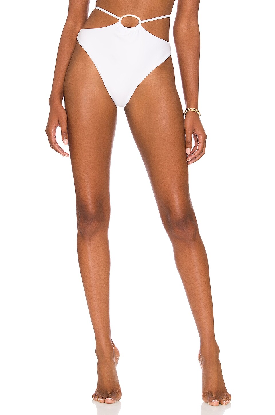 

Плавки Camila Coelho Sandro High Waist, белый