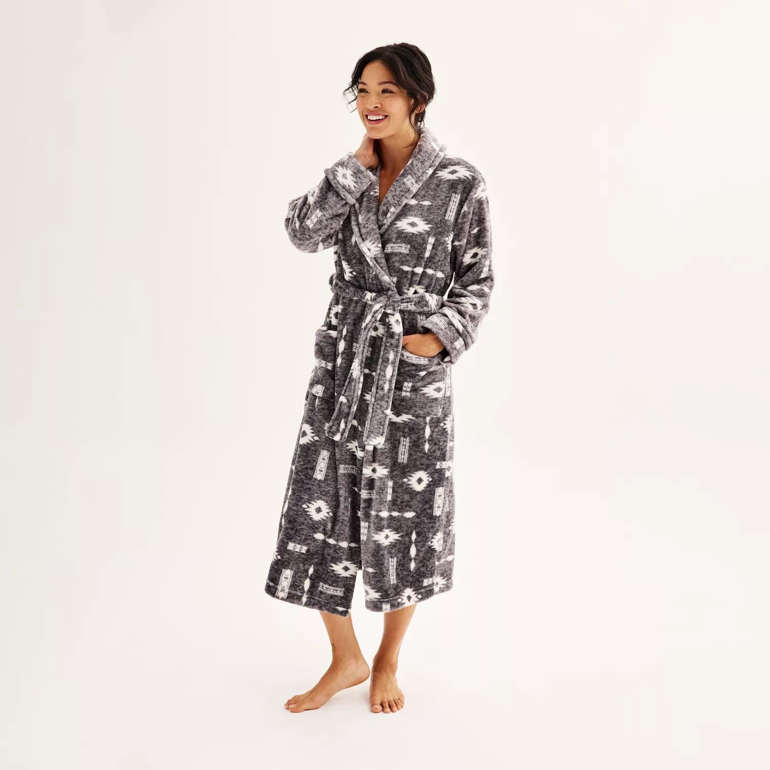 

Длинный плюшевый халат Petite Sonoma Goods For Life Sonoma Goods For Life