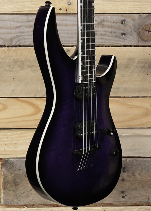 

Электрогитара ESP LTD H3-1000 Electric Guitar See Thru Purple Sunburst