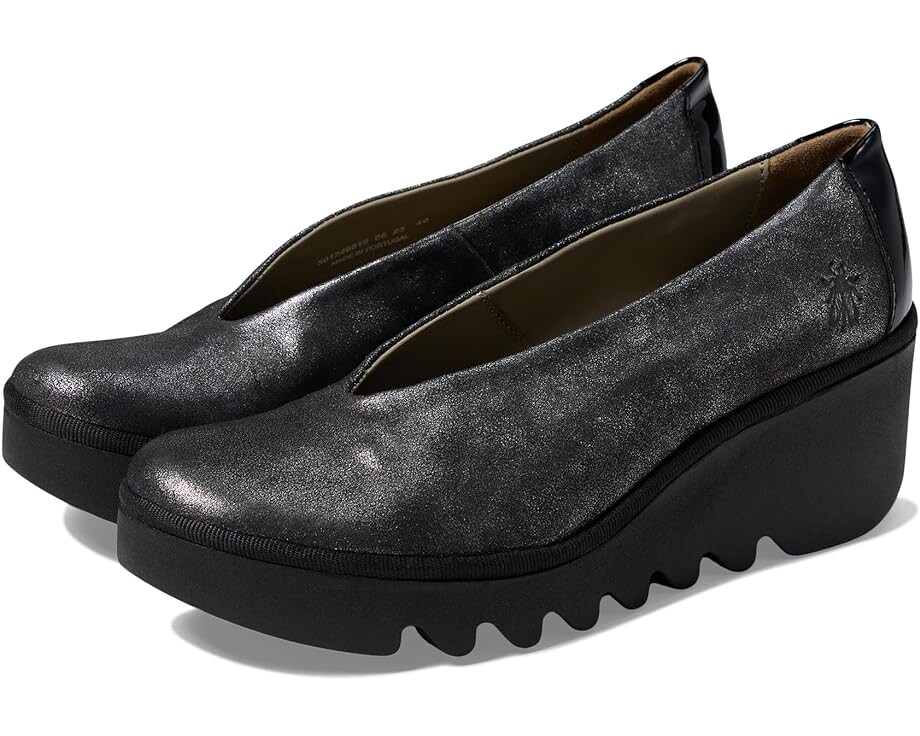 

Туфли FLY LONDON BESO246FLY, цвет Silver/Black Dark Flash/Atlantis