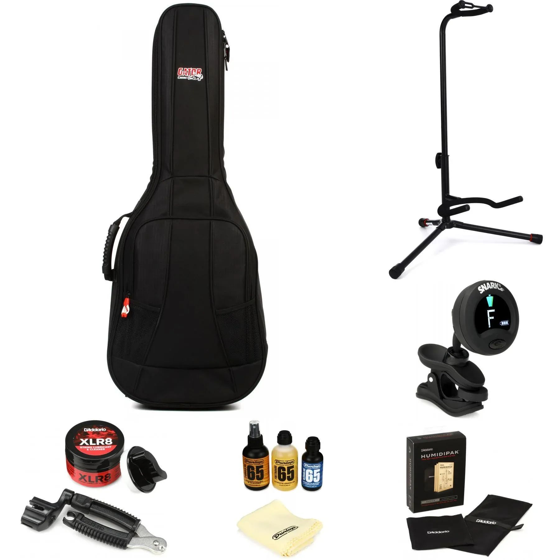 

Gator Series 4G Gig Bag Essential Care Bundle — мини-акустическая гитара