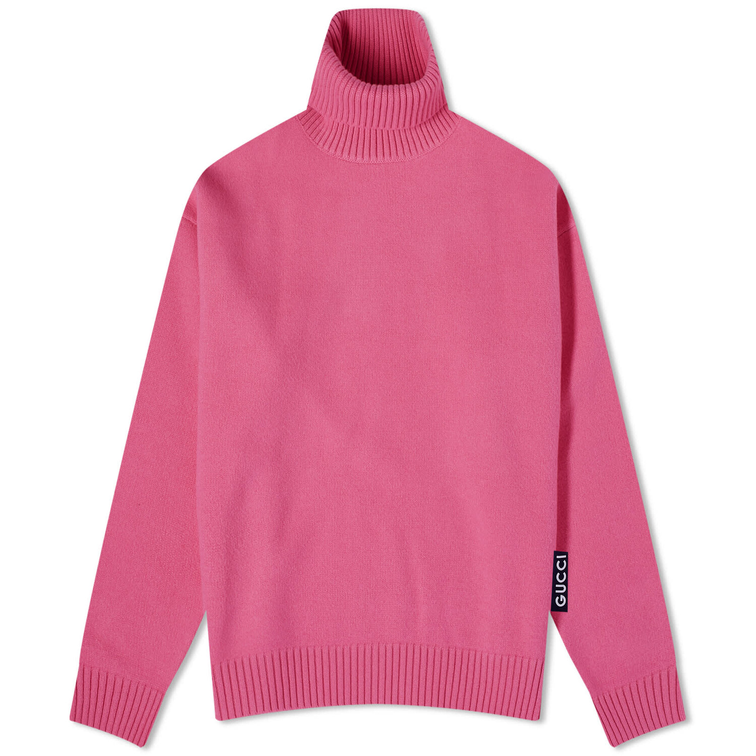 

Джемпер Gucci Logo Tab Turtle Neck, цвет Rose Bloom