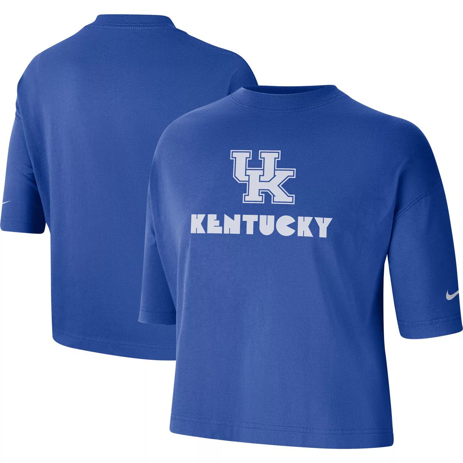 Женская укороченная футболка Nike Royal Kentucky Wildcats Nike