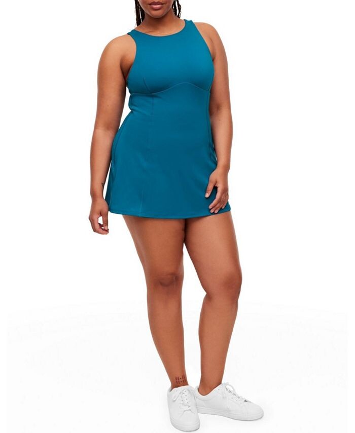 

Платье Daphnie Lotus Active размера плюс Adore Me, синий