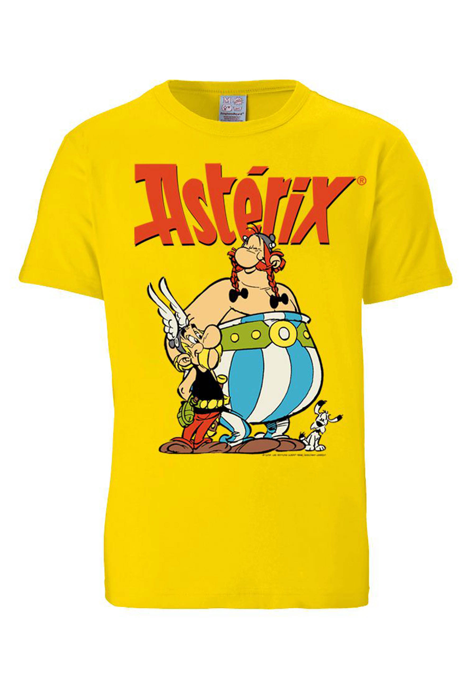 Футболка Logoshirt Asterix Asterix & Obelix, цвет sonnengelb asterix and obelix tracksuit set asterix and obelix gym sweatsuits men sweatpants and hoodie set casual