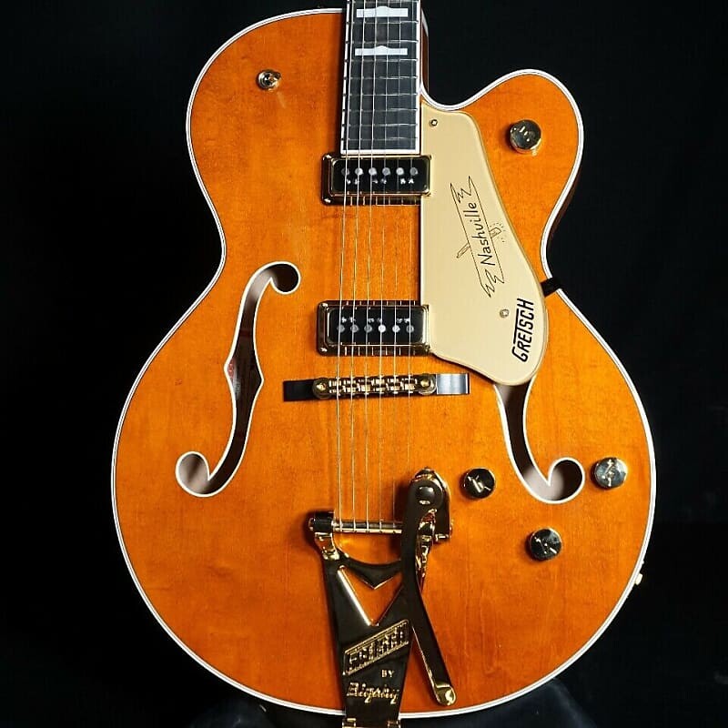 

Электрогитара Gretsch G6120TG-DS Players Edition Nashville Roundup Orange
